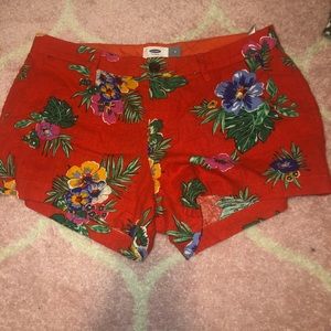 Old Navy floral shorts